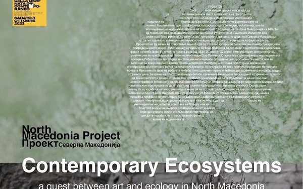 Современи екосистеми – потрага помеѓу уметноста и екологијата во Северна Македонија