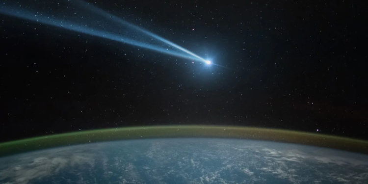 Новата комета насочена кон Земјата е уште посветла од Зелената комета