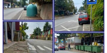 Кој ги „изеде“ тротоарите на главната улица во Радишани