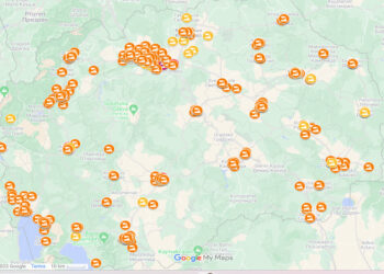 Шанса за Центар мапираше јавни објекти загадувачи низ цела Македонија