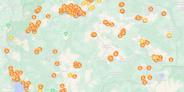 Шанса за Центар мапираше јавни објекти загадувачи низ цела Македонија