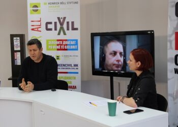 Панел на ЦИВИЛ за македонската зелена агенда со Насер Селмани и Стево Башуровски