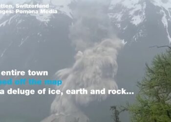 „Врв на ледениот брег“: Уништувањето на селото Блатен, Швајцарија, го става под ризик целиот алпски регион под влијание на климатските промени