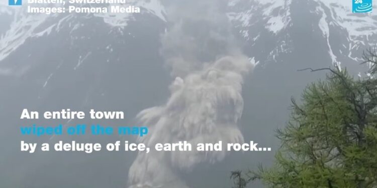 „Врв на ледениот брег“: Уништувањето на селото Блатен, Швајцарија, го става под ризик целиот алпски регион под влијание на климатските промени